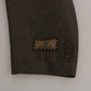 Dolce & Gabbana Brown Single Breasted Wool Suit