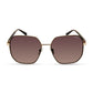 Kenneth Cole Gold Metal Sunglasses