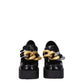 Stella McCartney Black Leather Platform Loafers