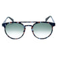 Italia Independent Gray Metal Sunglasses