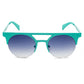 Italia Independent Blue Metal Sunglasses