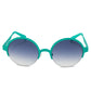 Italia Independent Blue Metal Sunglasses