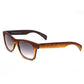 Italia Independent Brown Acetate Sunglasses
