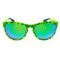 Italia Independent Green Acetate Sunglasses