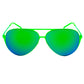 Italia Independent Green Metal Sunglasses