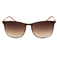 Italia Independent Brown Metal Sunglasses