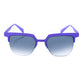 Italia Independent Purple Metal Sunglasses