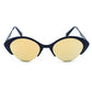 Italia Independent Black Metal Sunglasses