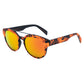 Italia Independent Orange Acetate Sunglasses