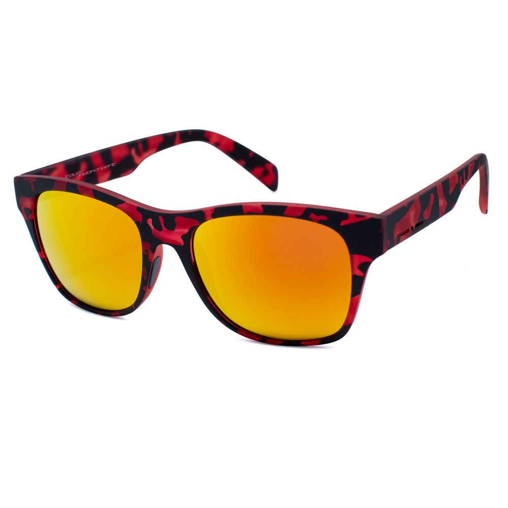 Italia Independent Red Acetate Sunglasses