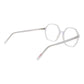 Andy Wolf White Unisex Optical Frames