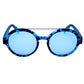 Italia Independent Blue Acetate Sunglasses