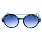 Italia Independent Blue Acetate Sunglasses