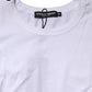 Dolce & Gabbana White Cotton Crew Neck Cropped Top T-shirt