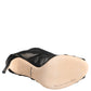 Dolce & Gabbana Black Mesh Stiletto Heels Ankle Boots Shoes