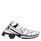 Dolce & Gabbana White Stars Sorrento Low Top Sneakers Shoes