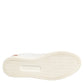 Dolce & Gabbana White Pink Leather Low Top Sneakers Shoes