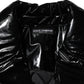 Dolce & Gabbana Black Polyester Quilted Puffer Coat Jacket