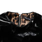 Dolce & Gabbana Black Bodycon Sheath Puff Sleeve Mini Dress
