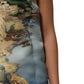 Dolce & Gabbana Multicolor Crystal Embellished Mini Dress