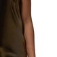 Dolce & Gabbana Metallic Gold Sleeveless A-line Mini Dress