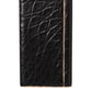 Dolce & Gabbana Black Leather Exotic Skin 3000mAh Power Bank Charger USB