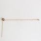Dolce & Gabbana DG Crown Gold Chain Mens Accessories Brooch Lapel Pin