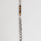 Dolce & Gabbana Silver Chain Brass Beaded Lobster Clasp Logo Men Bracelet