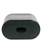 Dolce & Gabbana Black Leather Logo Print Flip Holder Men Airpods Case