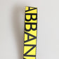 Dolce & Gabbana Yellow Logo Nylon Silver Brass Holder Keychain Keyring