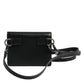 Dolce & Gabbana Black Leather Bifold Card Holder Crossbody Men Borse Bag