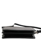 Dolce & Gabbana Black Leather Bifold Card Holder Crossbody Men Borse Bag