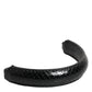 Dolce & Gabbana Black Small Ayers Leather Bag Handle Women Shoulder Strap