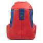 Ferrari Red Leather Technical Backpack