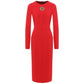 Dolce & Gabbana Red Viscose Dress