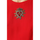 Dolce & Gabbana Red Viscose Dress