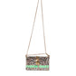 Dolce & Gabbana Multicolor PurseBox Fashion Sinner Glitter Crossbody Bag