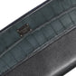 Dolce & Gabbana Black Blue Exotic Leather Men Continental Clutch Wallet