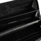 Dolce & Gabbana Black Leather #DGFAMILY Zipper Continental Mens Wallet