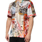 Dolce & Gabbana Multicolor Shell Print Hawaii Casual Shirt