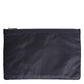 Dolce & Gabbana Blue DG Logo Patch Embellished Pouch Clutch Men Borse Bag