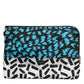 Dolce & Gabbana Multicolor Printed Nylon Logo Plaque Men Clutch Pouch Bag