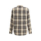 Saint Laurent Tartan lavallière Shirt