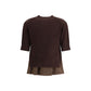 Sacai Denim detail Sweater