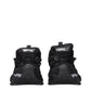 Versace Black Leather Athletic Sneakers