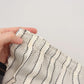 Dolce & Gabbana White Stripes Silk Lounge Trouser Pants