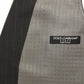 Dolce & Gabbana Gray Striped Formal Dress Gilet Vest