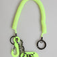 Dolce & Gabbana Green Springy Key Holder DG Logo Men's Keychain