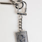 Dolce & Gabbana Silver Tone Metal Chain DG Logo Pendant Men Necklace