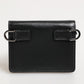 Dolce & Gabbana Black Leather DG Logo Bifold Card Holder Men Borse Wallet